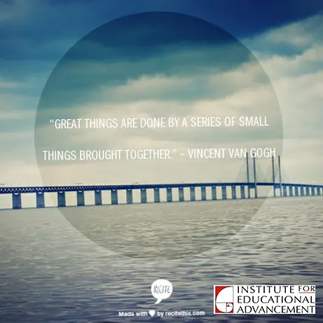 Institute for Educational Advancement - Connecting bright minds; nurturing intellectual and personal growth