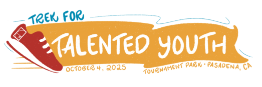 TFTY Shoe + Yellow Trek Banner + Date + Location